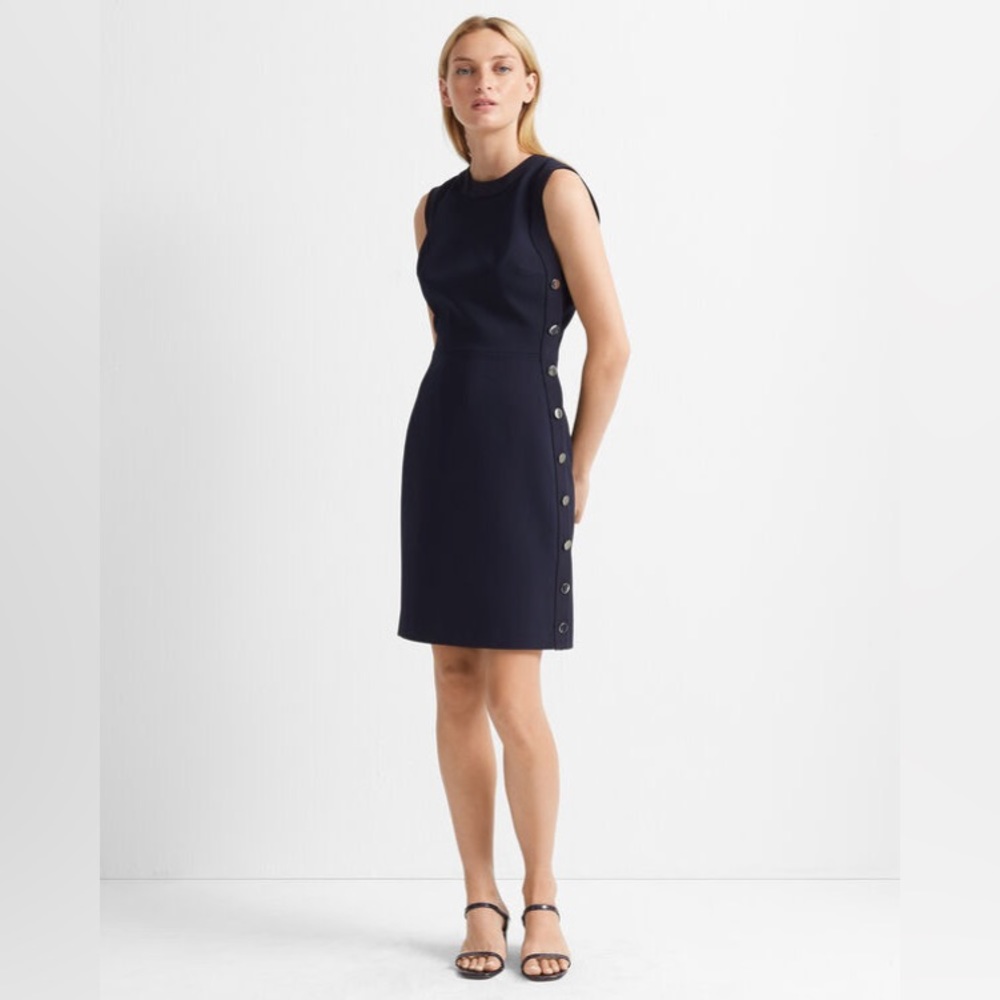 Club Monaco Button Sheath Dress